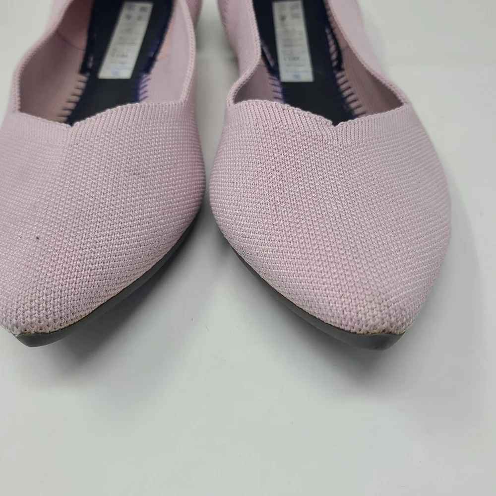 Rothy's | Women's The Pointe Light Blush Pink Ballet Flats (US Size 11) - Picture 5 of 10